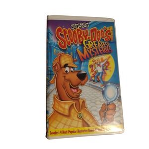 Scooby-Doo's Greatest Mysteries VHS Cartoon Network Warner Home Video Nostalgia